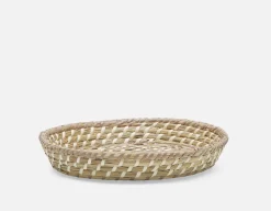 MARINE grass weaving tray 30 cm