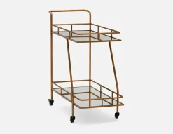 MARINGA mirrored cart