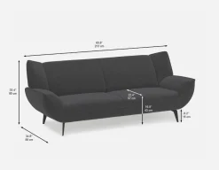 MARJORIE modern contemporary sofa