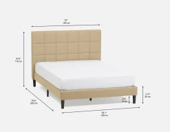 MARVELL modern double size bed