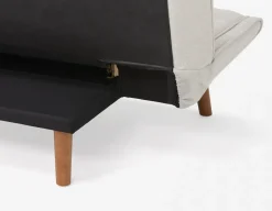 MAXIMUS tufted sofa-bed