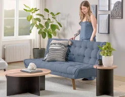 MAXIMUS tufted sofa-bed