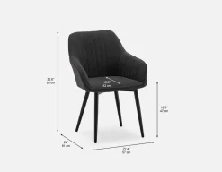 MEDAN dining armchair