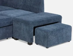 MINNESOTA right-facing sectional sofa-bed with storage