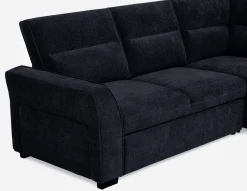 MINNESOTA right-facing sectional sofa-bed with storage
