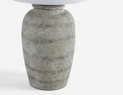 MISAKO cement base table lamp 60 cm height