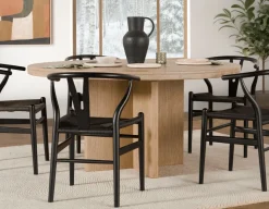 MISTRA recycled timber dining table 150 cm