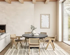 MISTRA recycled timber dining table 150 cm