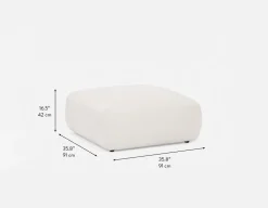 MODENA ottoman