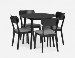 MONIKA mid-century modern 5-piece dining set