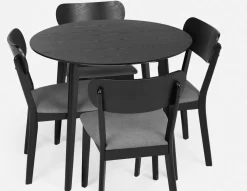 MONIKA mid-century modern 5-piece dining set