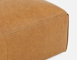 MONTE 100% leather ottoman
