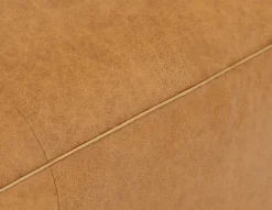 MONTE 100% leather ottoman