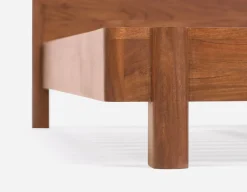 MUMBAI acacia wood queen size bed