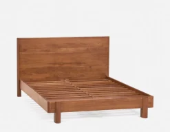 MUMBAI acacia wood queen size bed