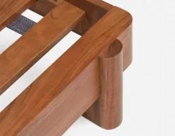 MUMBAI acacia wood queen size bed