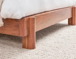 MUMBAI acacia wood queen size bed