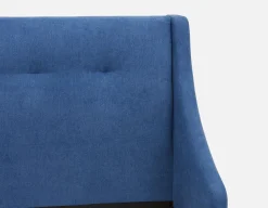 MUROL tufted upholstered wingback twin size bed
