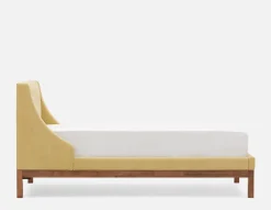 MUROL tufted upholstered wingback twin size bed