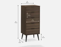 NADIA 5-drawer chest