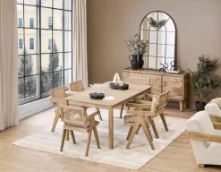 NADO extendable dining table 180 cm to 220 cm