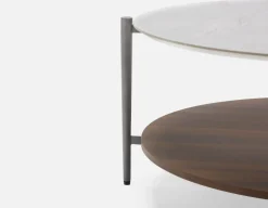NAIROBI ceramic coffee table 94 cm