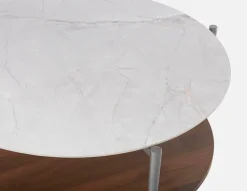 NAIROBI ceramic coffee table 94 cm