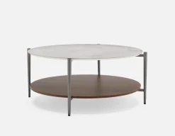 NAIROBI ceramic coffee table 94 cm