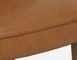 NELA 100% leather counter stool 66cm