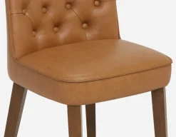 NELA 100% leather counter stool 66cm