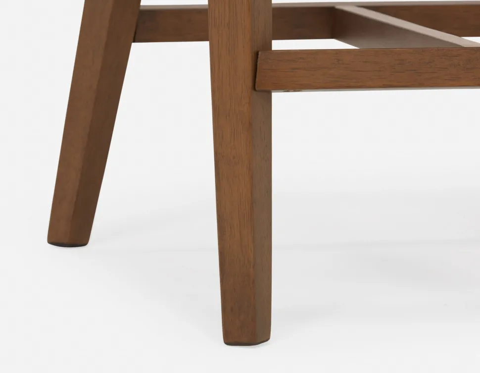NELA 100% leather counter stool 66cm
