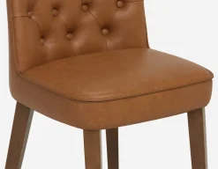 NELA 100% leather counter stool 66cm