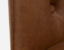 NELA 100% leather vintage dining chair