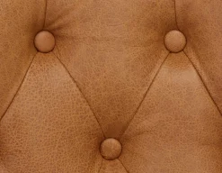 NELA 100% leather vintage dining chair