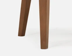 NELA 100% leather vintage dining chair