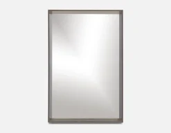 NELIA mirror with bamboo frame 71 cm