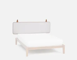 NINA minimalistic suspended double headboard