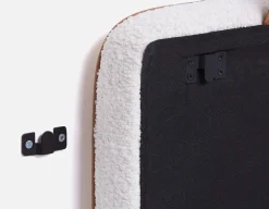 NINA minimalistic suspended double headboard