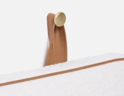 NINA minimalistic suspended double headboard
