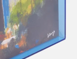 NOVA acrylic shadow box art 85 x 85 cm