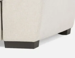 ODETTE contemporary left-facing sectional sofa-bed with storage