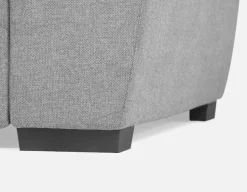 ODETTE contemporary left-facing sectional sofa-bed with storage