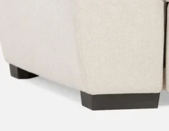 ODETTE contemporary right-facing sectional sofa-bed with storage