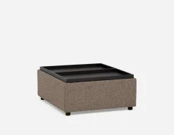 OLISA contemporary coffee table ottoman