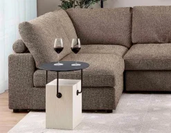 OLISA contemporary modular armless sofa