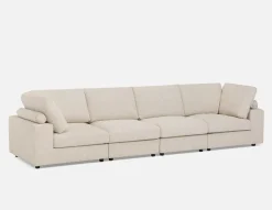 OLISA 4-pc modular interchangeable sofa