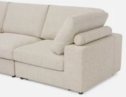 OLISA 4-pc modular interchangeable sofa