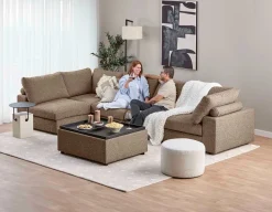 OLISA 4-pc modular interchangeable sofa