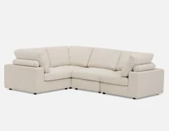 OLISA 4-pc modular interchangeable sofa