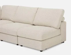OLISA 6-pc modular interchangeable sofa